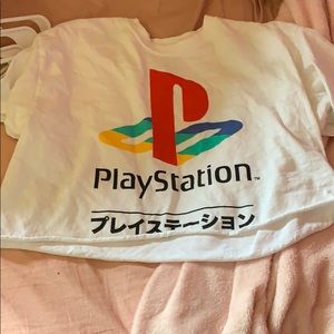 Playstation crop top
